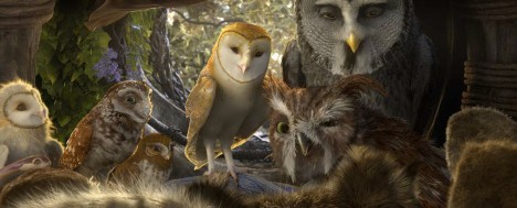 Some of the cast from Legend of the Guardians