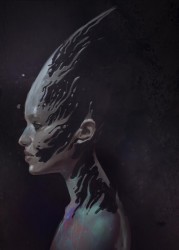 Concept art from Ash Thorp